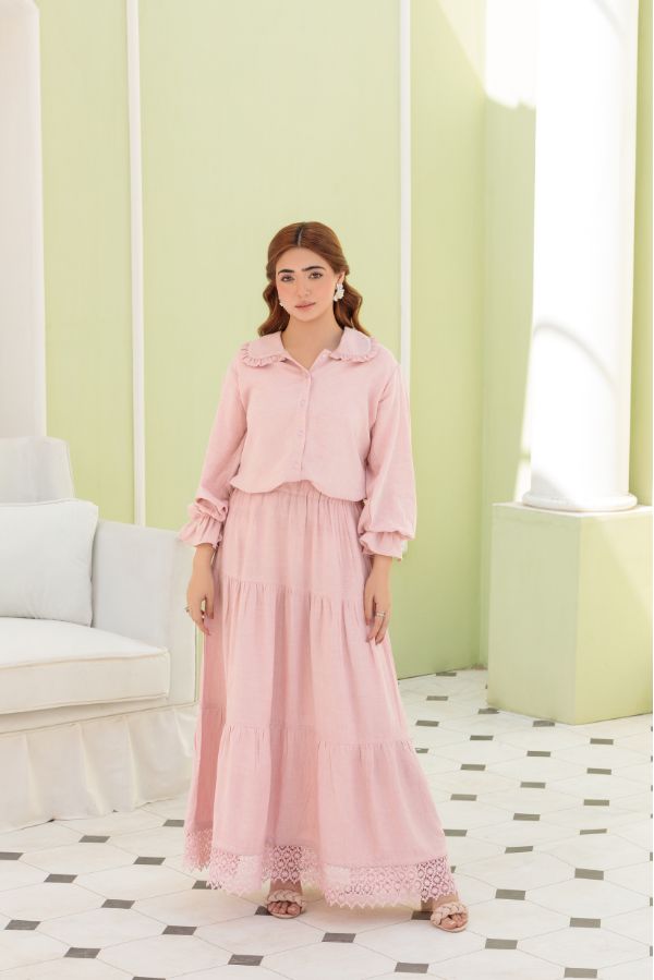 Pink Flair Skirt