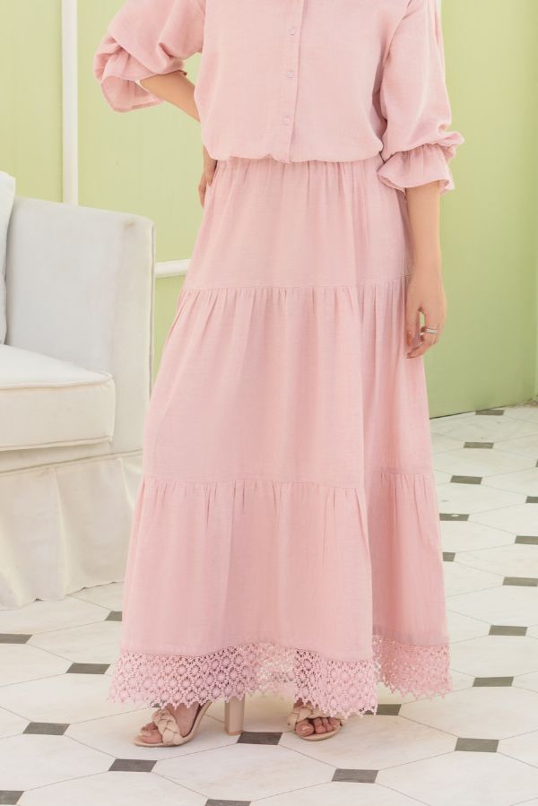Pink Flair Skirt